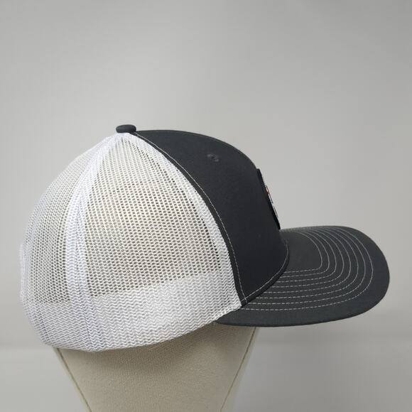 Bridgestone OTR Snapback Trucker Hat Gray One Size Adjustable 6 Panel Richardson - Picture 5 of 10
